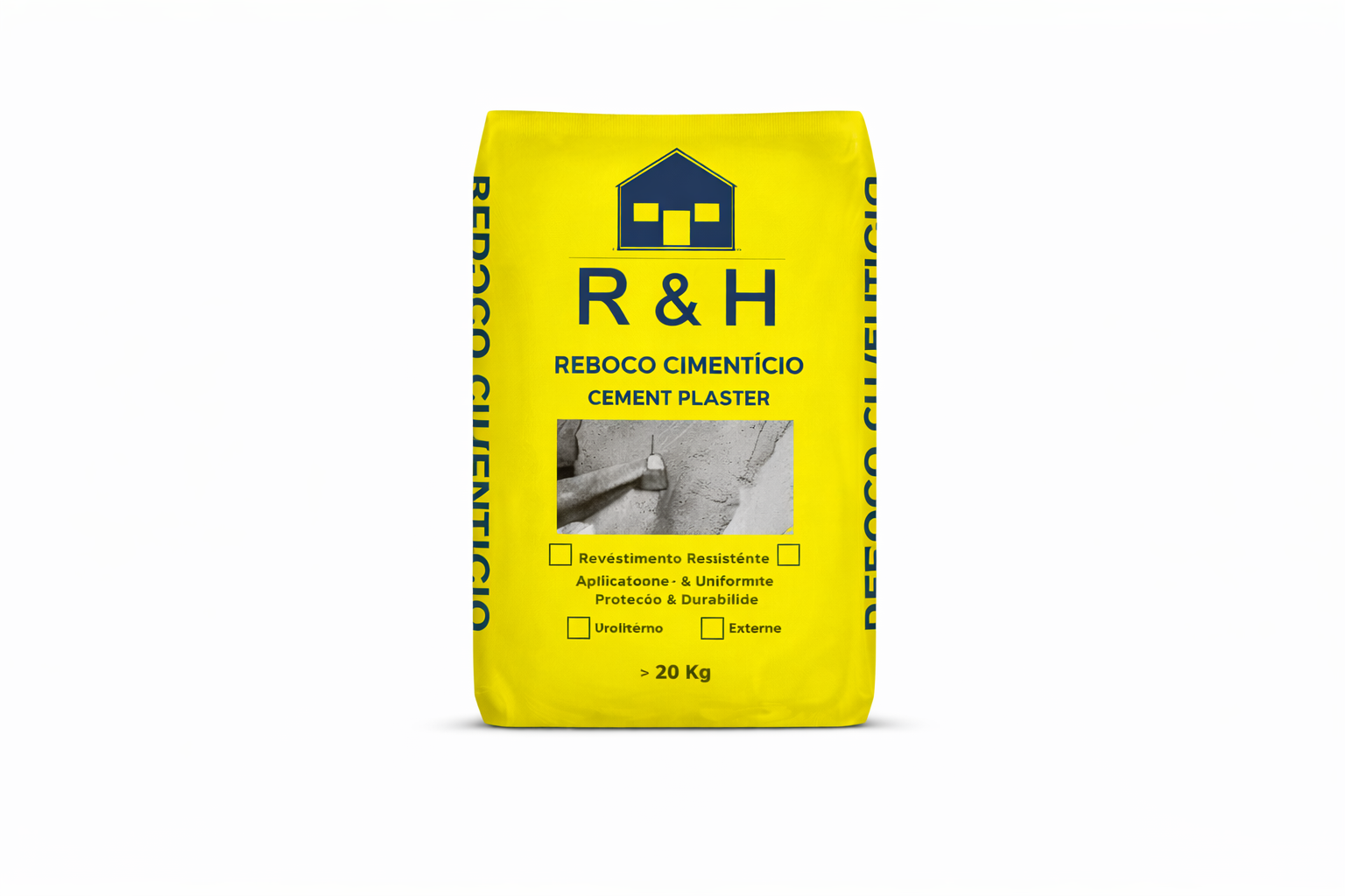 R&H Reboço Cimentício Cement Plaster bag